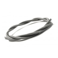 Stainless Steel Braided Brake Lines (PTFE) - Clear